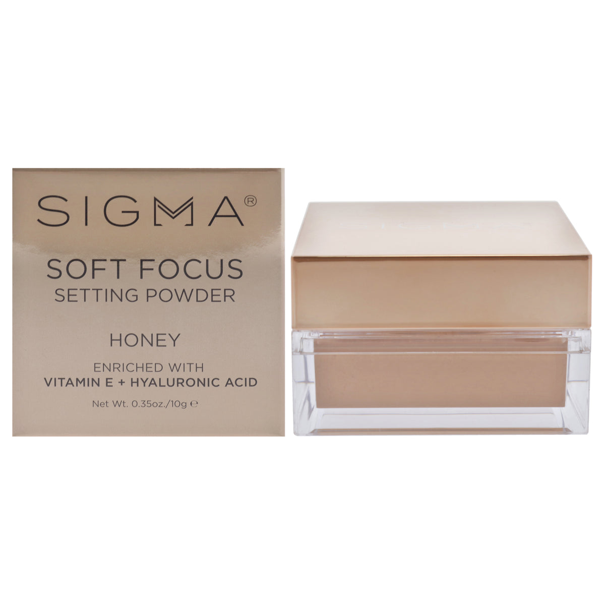Soft Focus Setting Powder - Honey by SIGMA for Women - 0.35 oz Powder