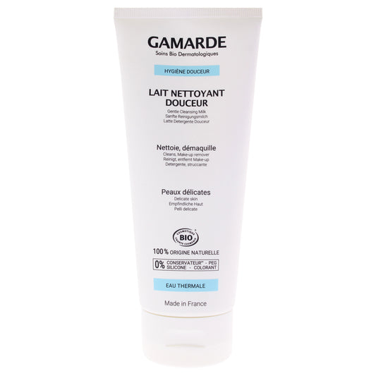 Gentle Cleansing Milk Make-Up Remover by Gamarde for Women - 6.76 oz Cleanser