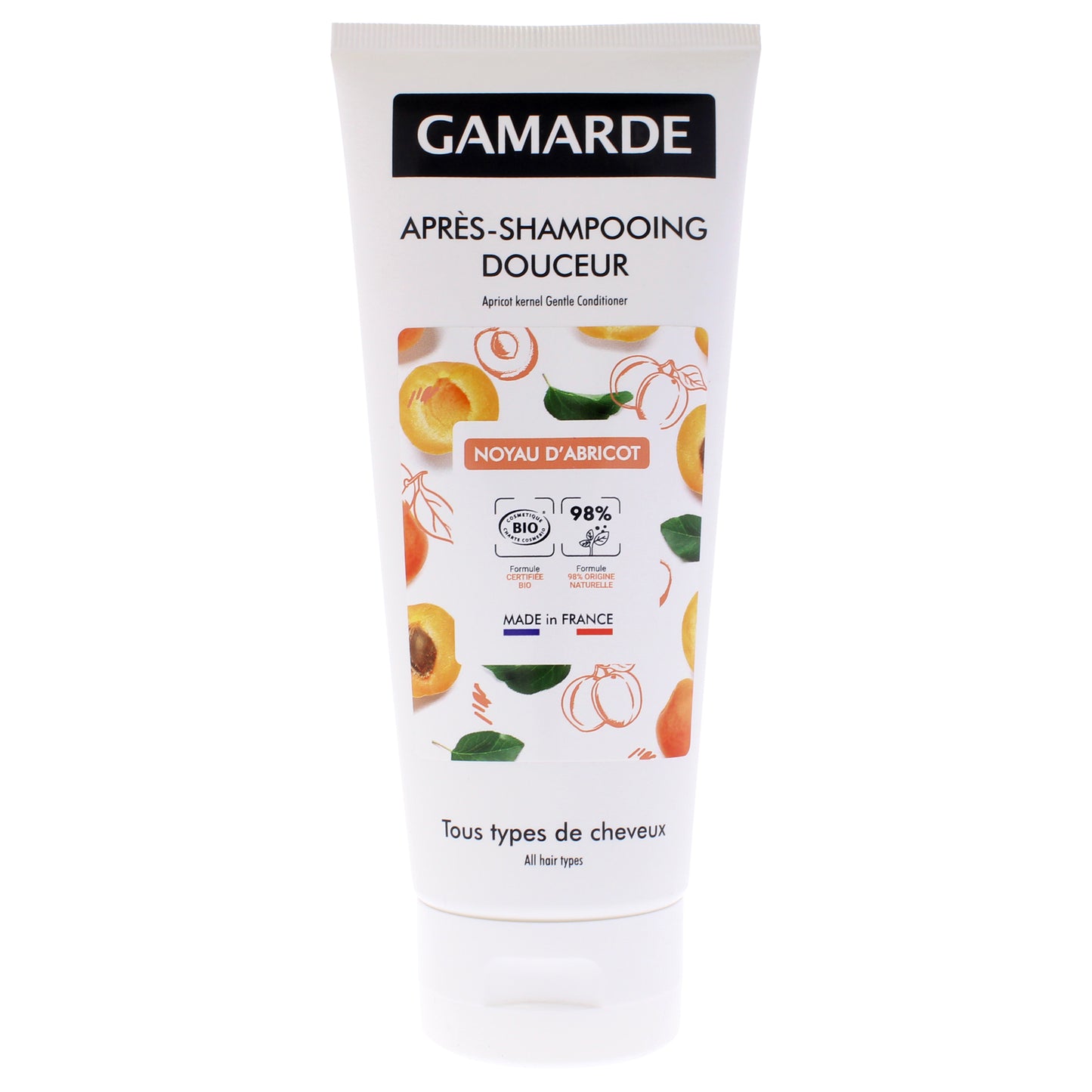 Apricot Kernel Gentle Conditioner - All Hair Types by Gamarde for Unisex - 7.05 oz Conditioner