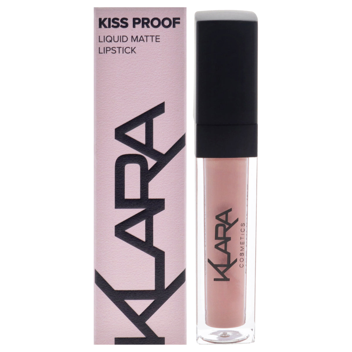 Kiss Proof Liquid Matte Lipstick - 20 Birthday Suit by Klara for Women - 0.27 oz Lipstick