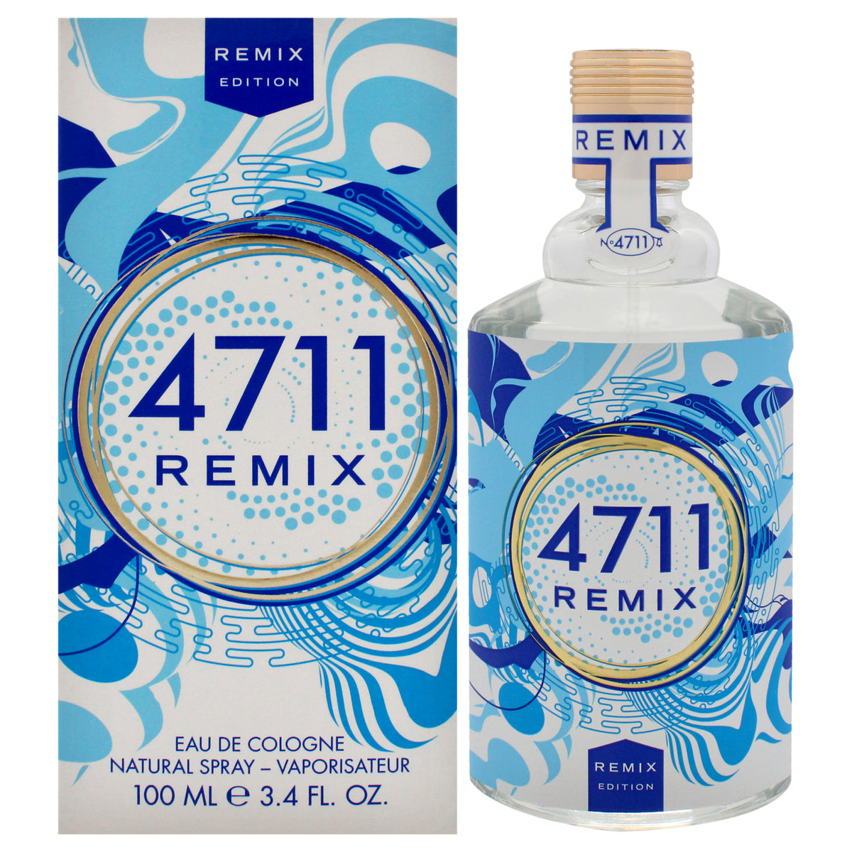 4711 Remix Cologne - Sparkling Island by Muelhens for Women - 3.4 oz EDC Spray
