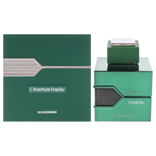 LAventure - Fraiche by Al Haramain for Unisex - 3.33 oz Extrait De Parfum Spray