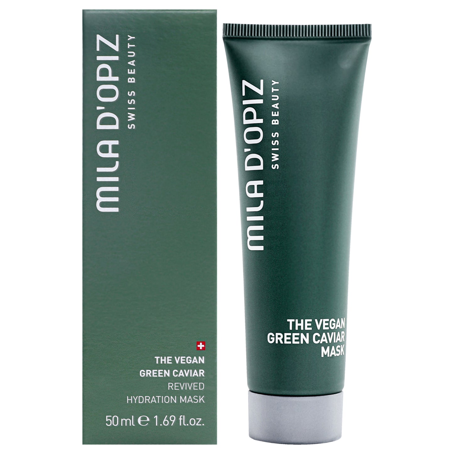 The Vegan Green Caviar Revived Hydration Mask by Mila D Opiz for Women - 1.69 oz Mask