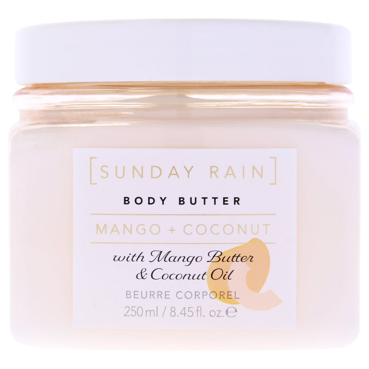 Body Butter - Mango and Coconut by Sunday Rain for Unisex - 8.45 oz Body Butter