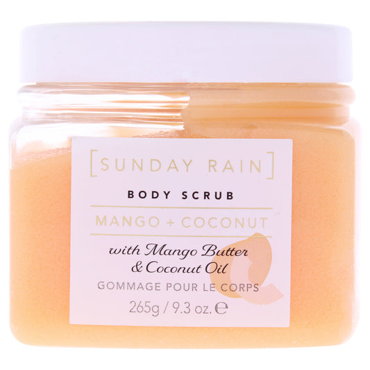 Body Scrub - Mango and Coconut by Sunday Rain for Unisex - 9.3 oz Scrub