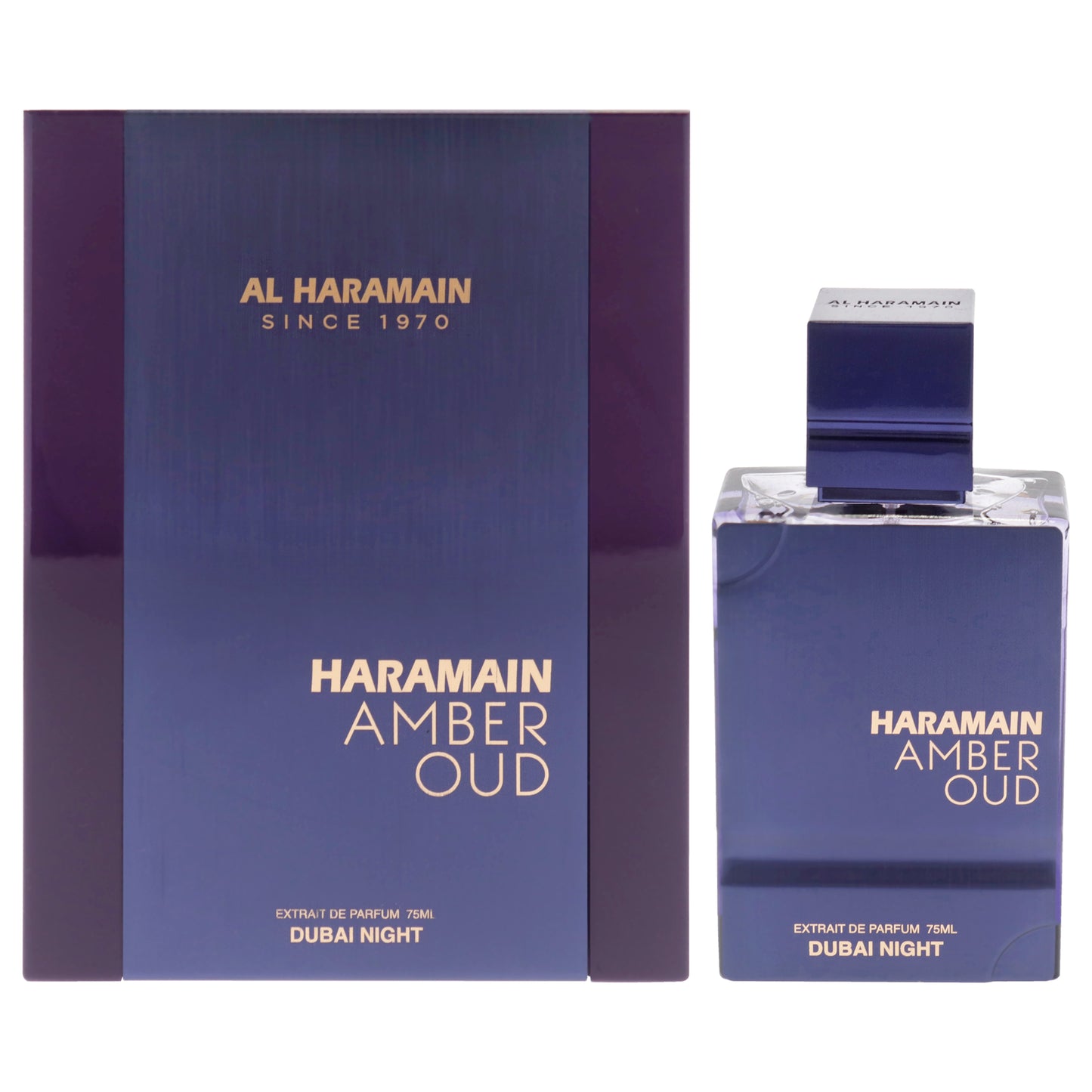 Amber Oud - Dubai Night by Al Haramain for Unisex - 2.53 oz Extrait De Parfum Spray
