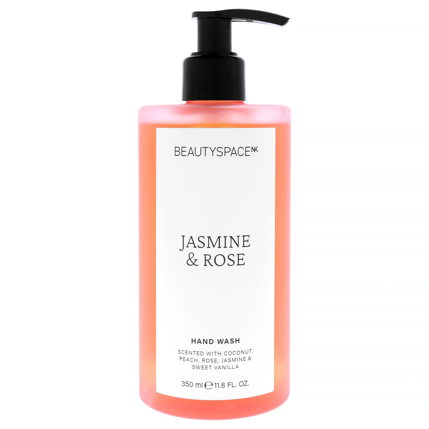 Beauty Space Hand Wash - Jasmine and Rose by BeautySpace for Unisex - 11.8 oz Hand Wash
