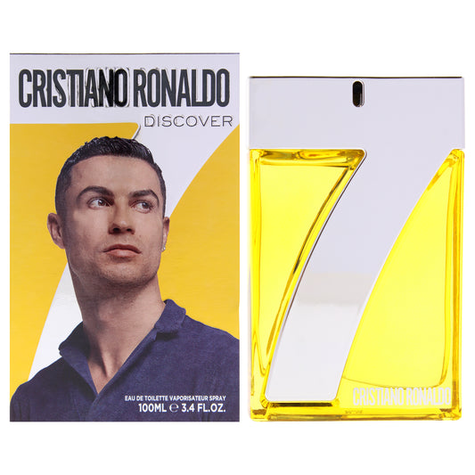 CR7 Discover by Cristiano Ronaldo for Men - 3.4 oz EDT Spray