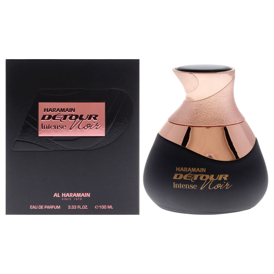Detour Noir Intense by Al Haramain for Unisex - 3.33 oz EDP Spray