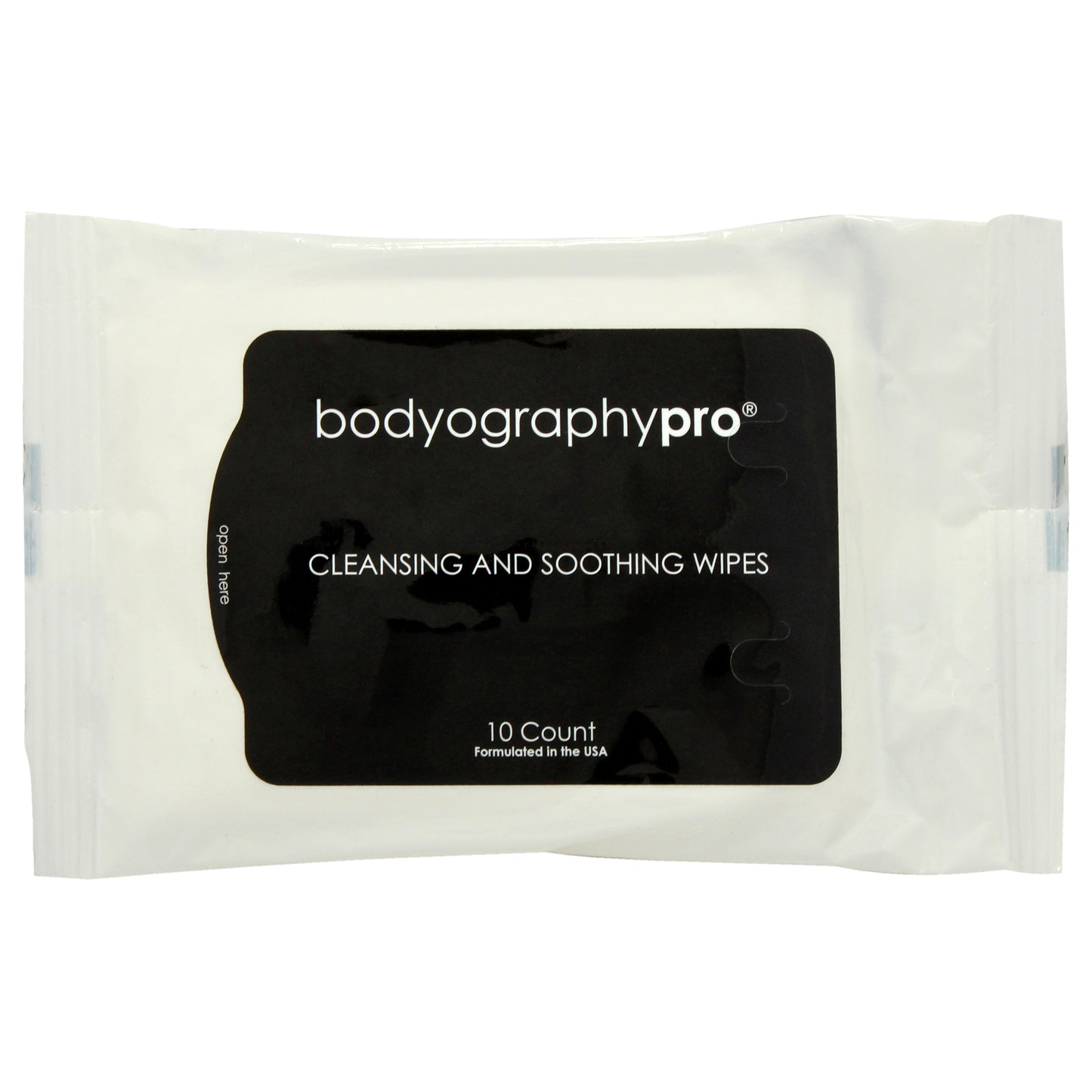 Cleansing and Soothing Wipes by Bodyography for Women - 10 Count Wipes