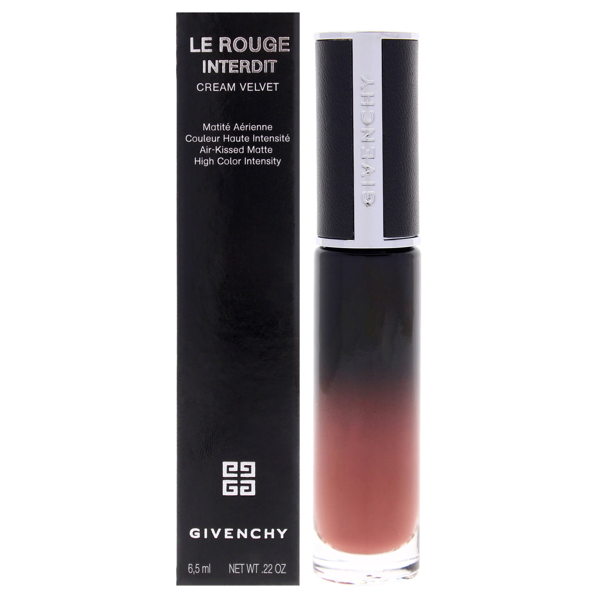 Le Rouge Interdit Cream Velvet Lipstick - 15 Nude Ambre by Givenchy for Women - 0.22 oz Lipstick