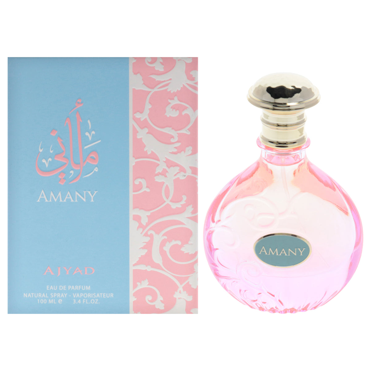 Amany by Ajyad for Women - 3.4 oz EDP Spray