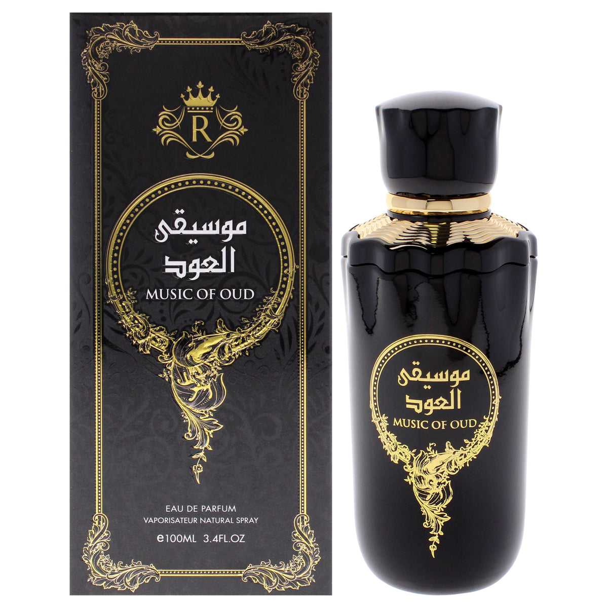 Music Of Oud by Risala for Men - 3.4 oz EDP Spray