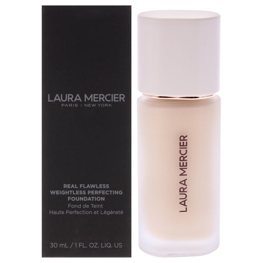 Real Flawless Weightless Perfecting Foundation - 0N1 Silk by Laura Mercier for Women - 1 oz Foundation