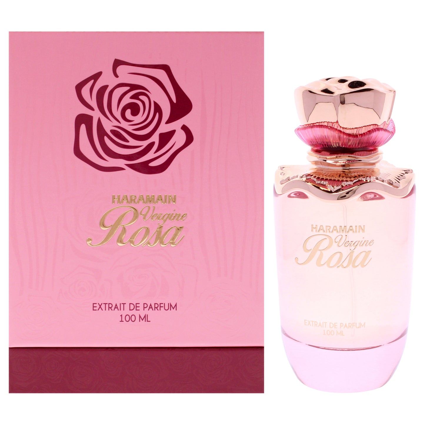 Vergine Rosa by Al Haramain for Women - 3.4 oz Extrait De Parfum Spray