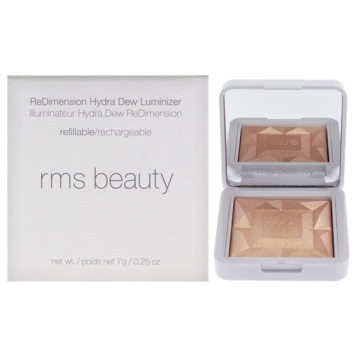 ReDimension Hydra Dew Luminizer - Prosecco Fizz by RMS Beauty for Women - 0.25 oz Makeup (Refillable)