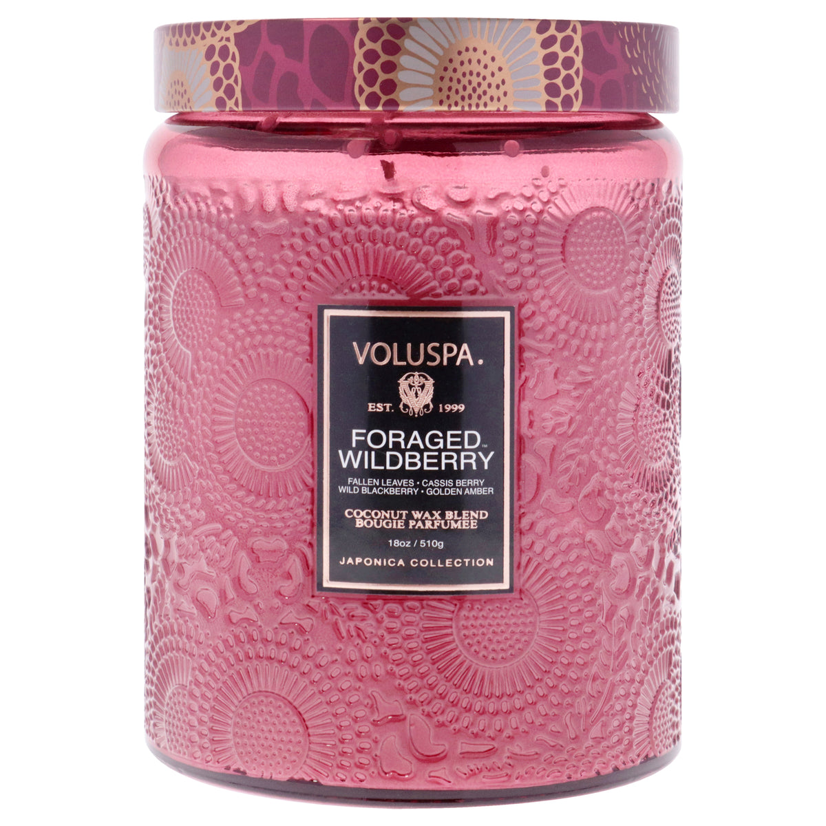 Japonica Collection Large - Foraged Wildberry by Voluspa for Unisex - 18 oz Candle