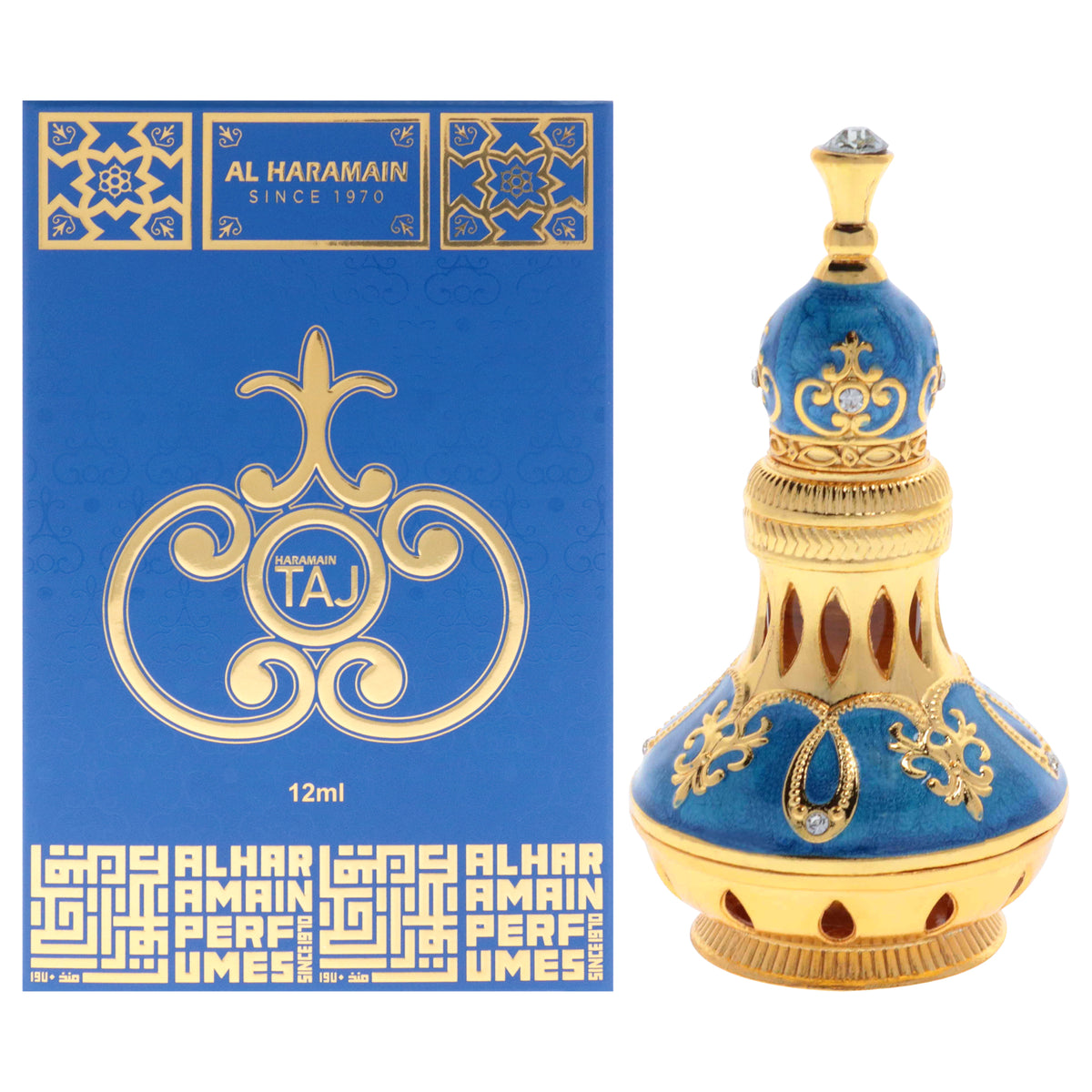 Taj by Al Haramain for Unisex - 0.4 oz Concentrated Perfume Oil