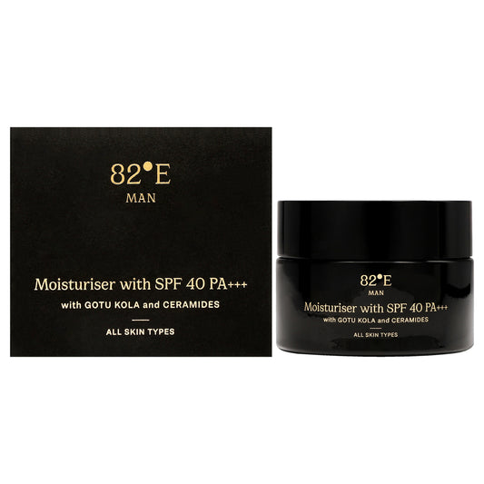 Moisturiser With SPF 40 PA Plus by 82East By Deepika Padukone  for Men - 1.7 oz Moisturizer