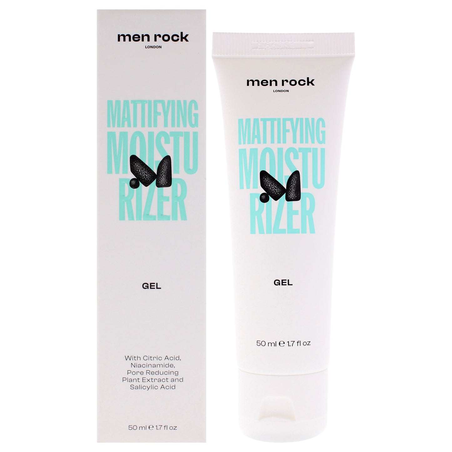 Mattifying Moisturizer Gel by Men Rock for Men - 1.7 oz Moisturizer