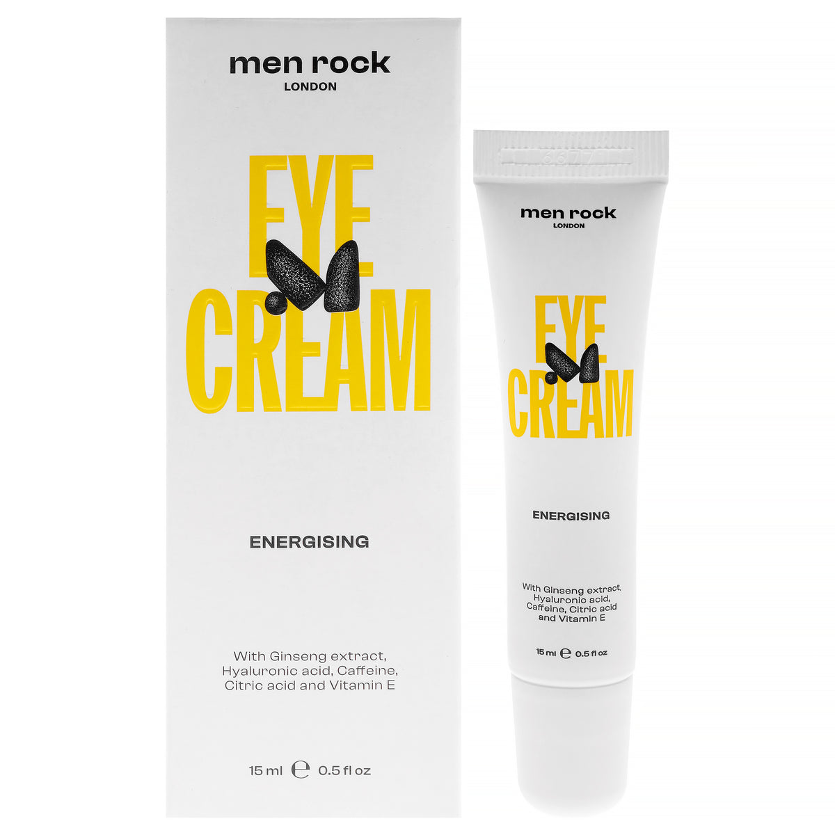 Eye Cream Energising by Men Rock for Men - 0.5 oz Cream