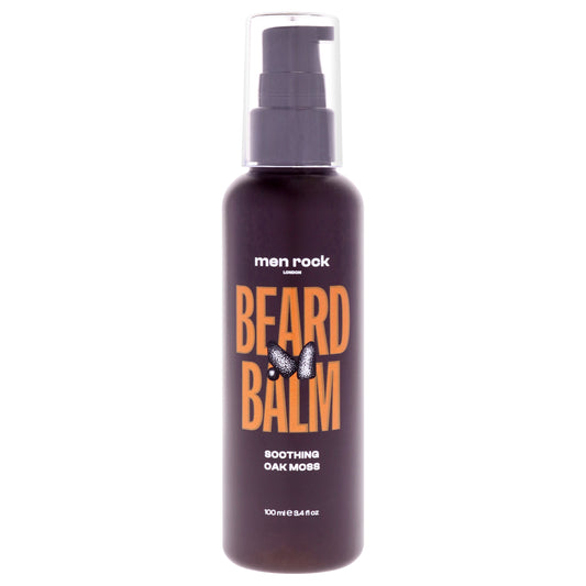 Soothing Beard Balm - Oak Moss by Men Rock for Men - 3.4 oz Balm