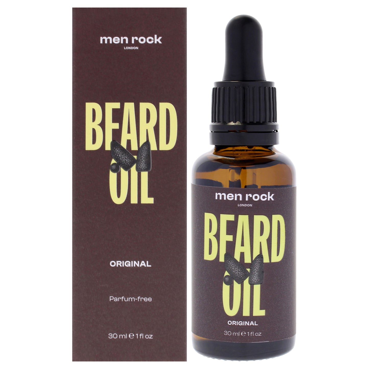 Beard Oil - Original by Men Rock for Men - 1 oz Oil