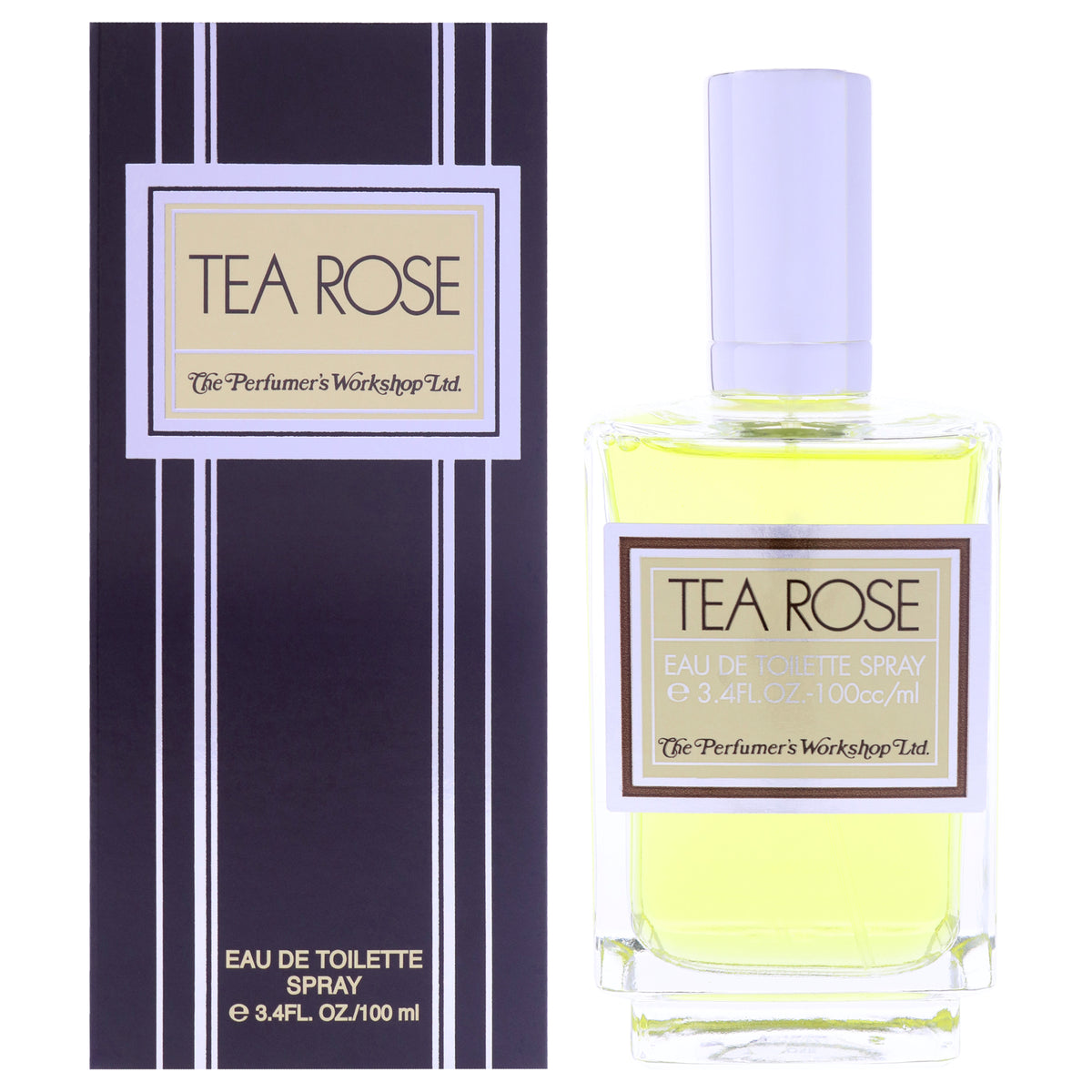 Tea Rose by Perfumers Workshop for Women - 3.4 oz EDT Spray