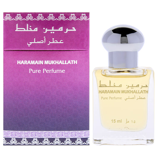 Mukhallath by Al Haramain for Unisex - 0.5 oz Perfum Oil Rollerball