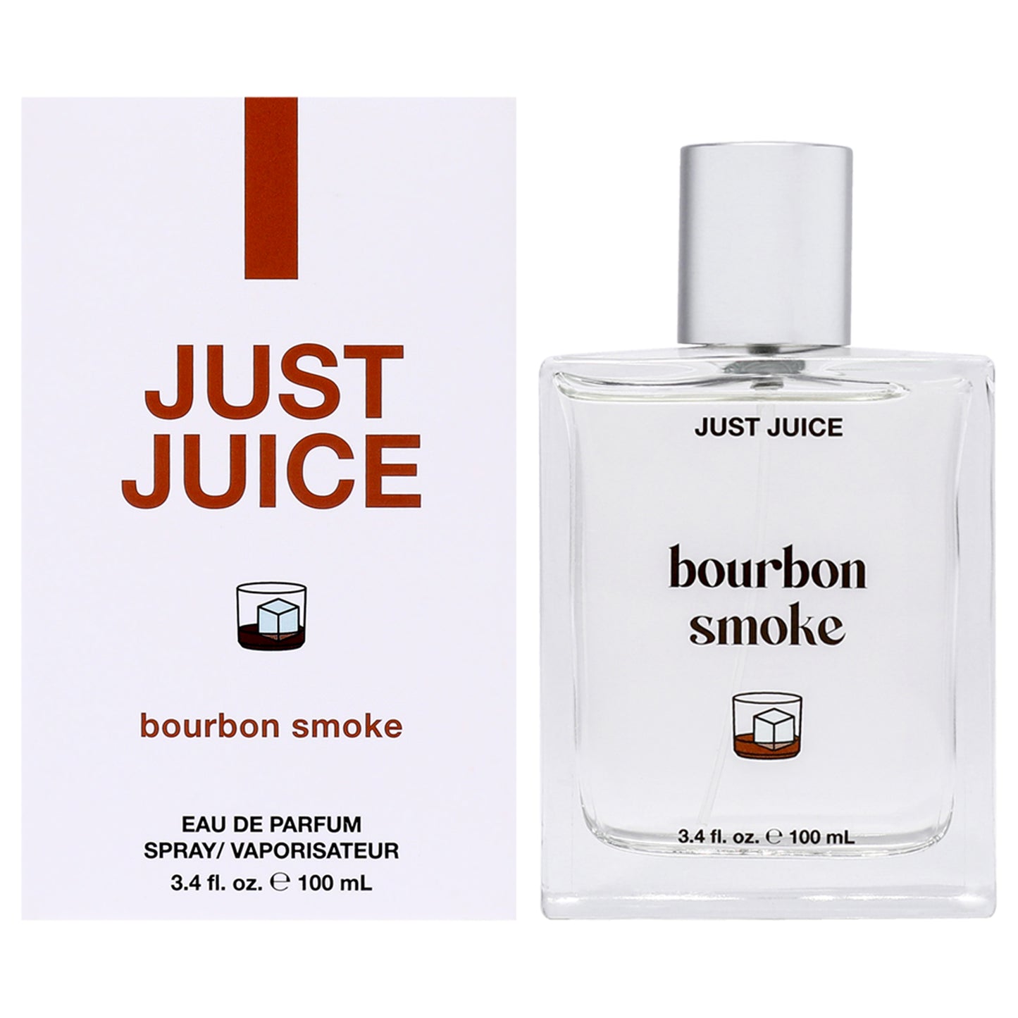 Bourbon Smoke by Just Juice for Unisex - 3.4 oz EDP Spray