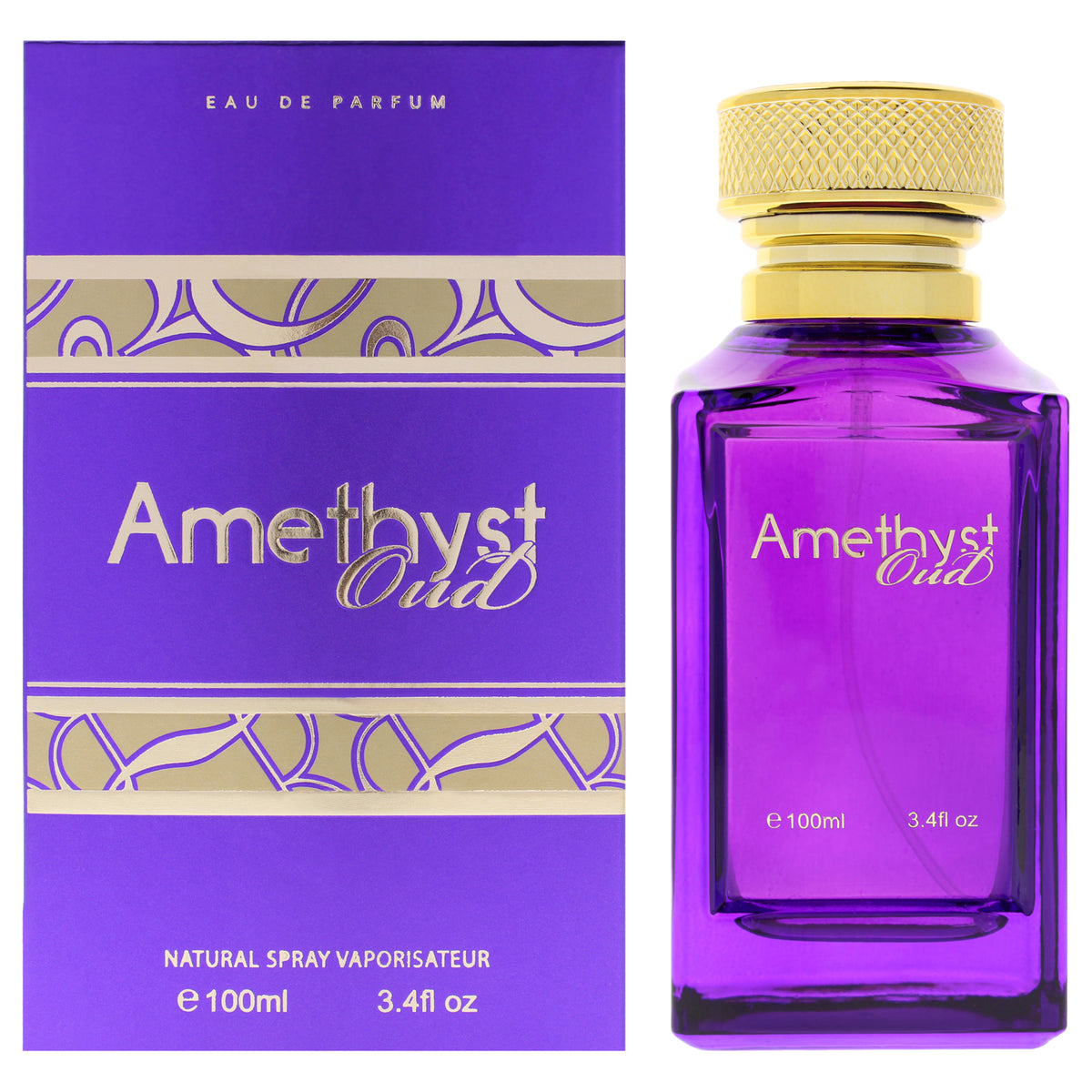 Amethyst Oud by Fine Perfumery for Unisex - 3.4 oz EDP Spray