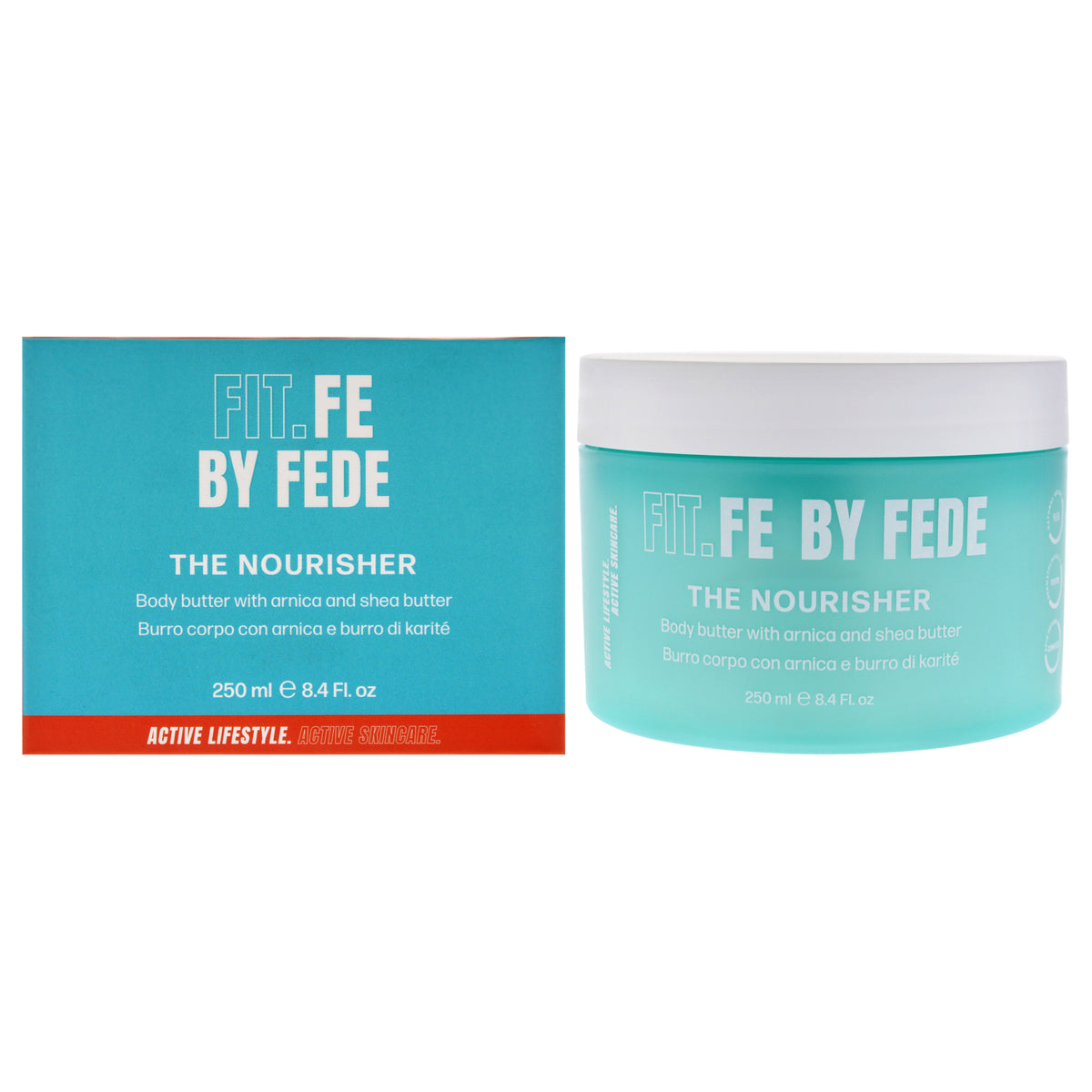 The Nourisher Body Butter by Fit.Fe By Fede for Women - 8.4 oz Body Butter