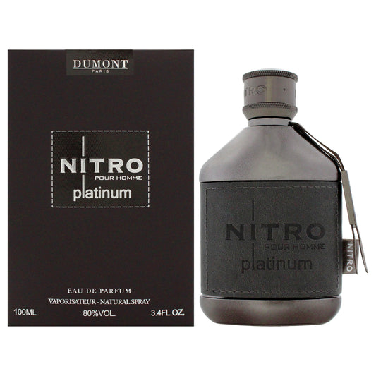 Nitro - Platinum by Dumont for Men - 3.4 oz EDP Spray