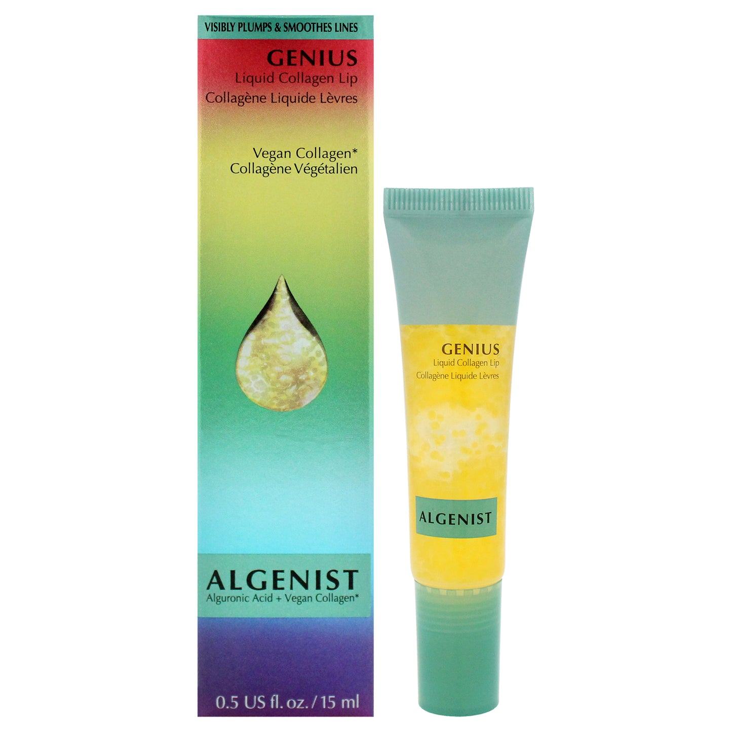 Genius Liquid Collagen Lip by Algenist for Women - 0.5 oz Lip Treatment