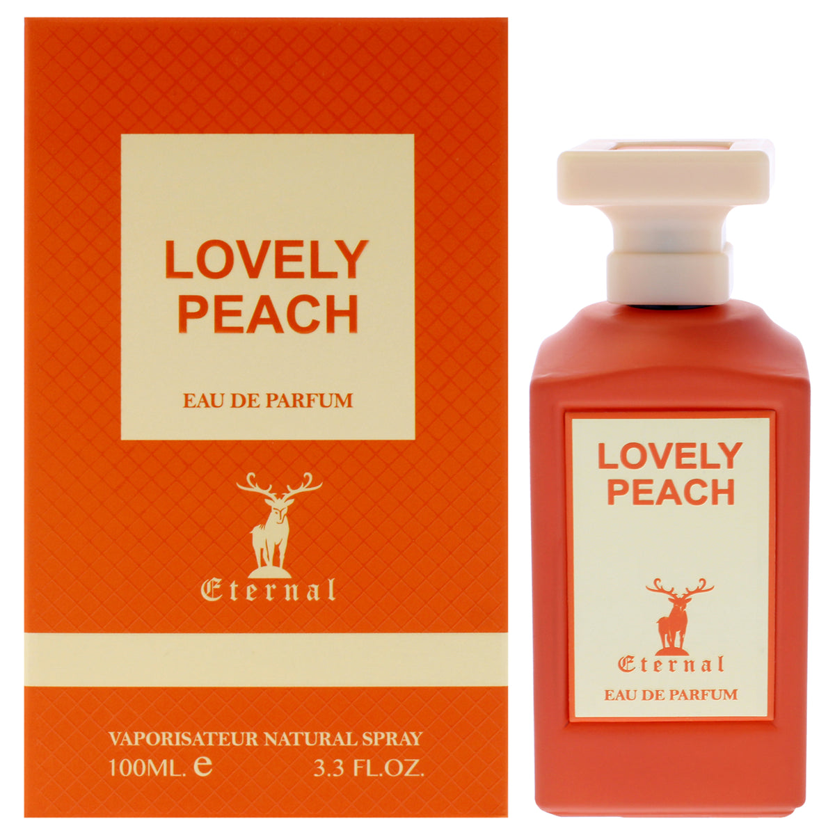 Eternal Collection - Lovely Peach by Khalis for Women - 3.4 oz EDP Spray