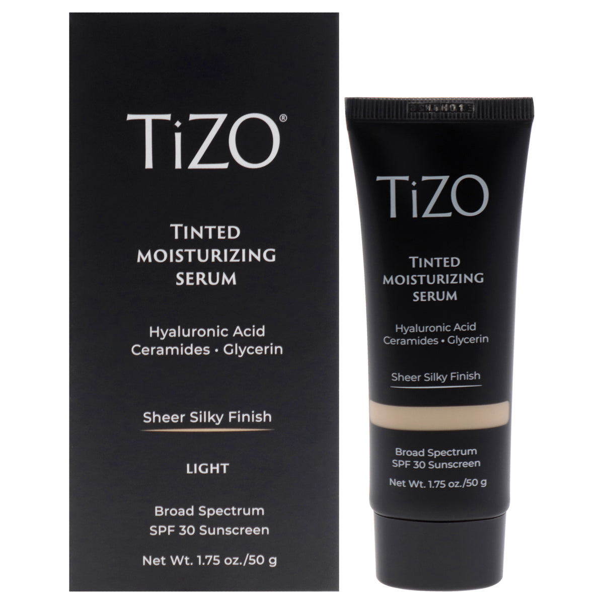 Tinted Moisturizing Serum SPF 30 - Light by Tizo for Women - 1.75 oz Serum