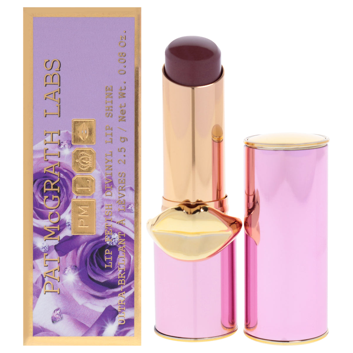 Lip Fetish Divinyl Lip Shine - 598-7 Flesh by Pat Mcgrath Labs for Women - 0.08 oz Lipstick