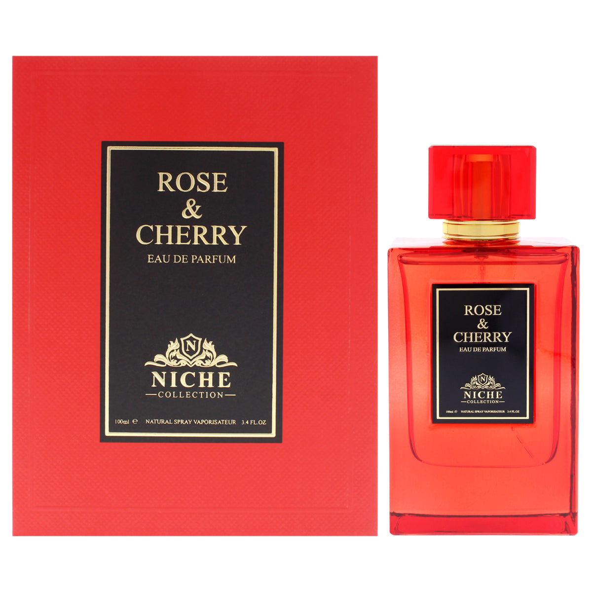 Niche Collection - Rose and Cherry by Khalis for Women - 3.4 oz EDP Spray
