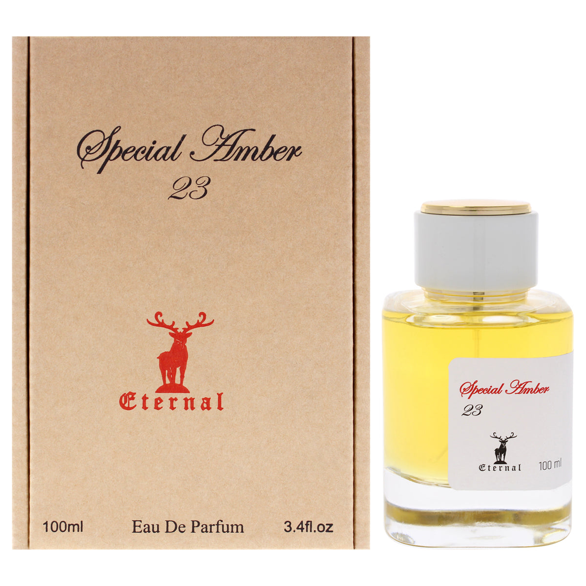 Eternal Collection - Special Amber 23 by Khalis for Men - 3.4 oz EDP Spray