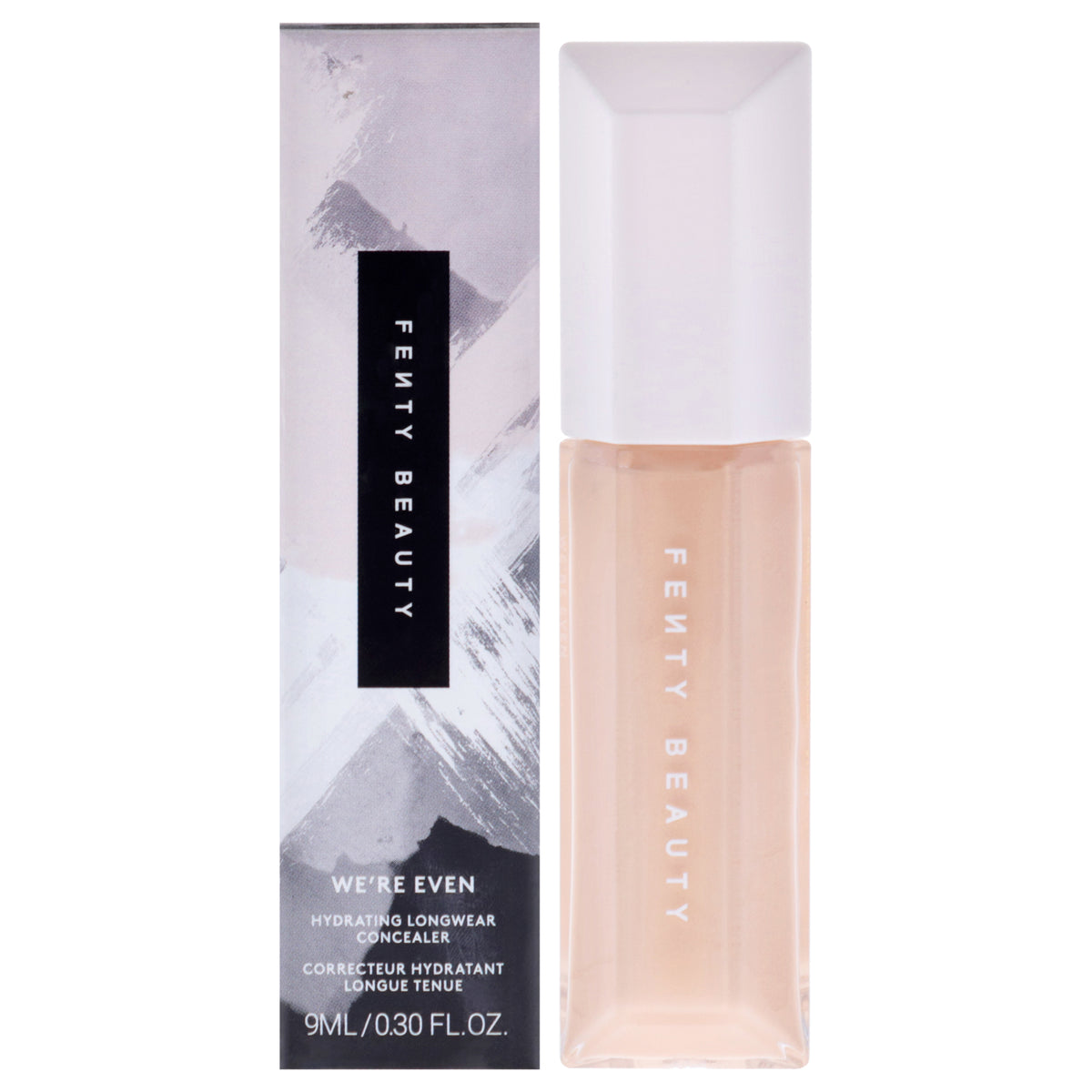 Were Even Hydrating Longwear Concealer - 210W Light Medium With Warm Golden Undertones by Fenty Beauty for Women - 0.30 oz Concealer