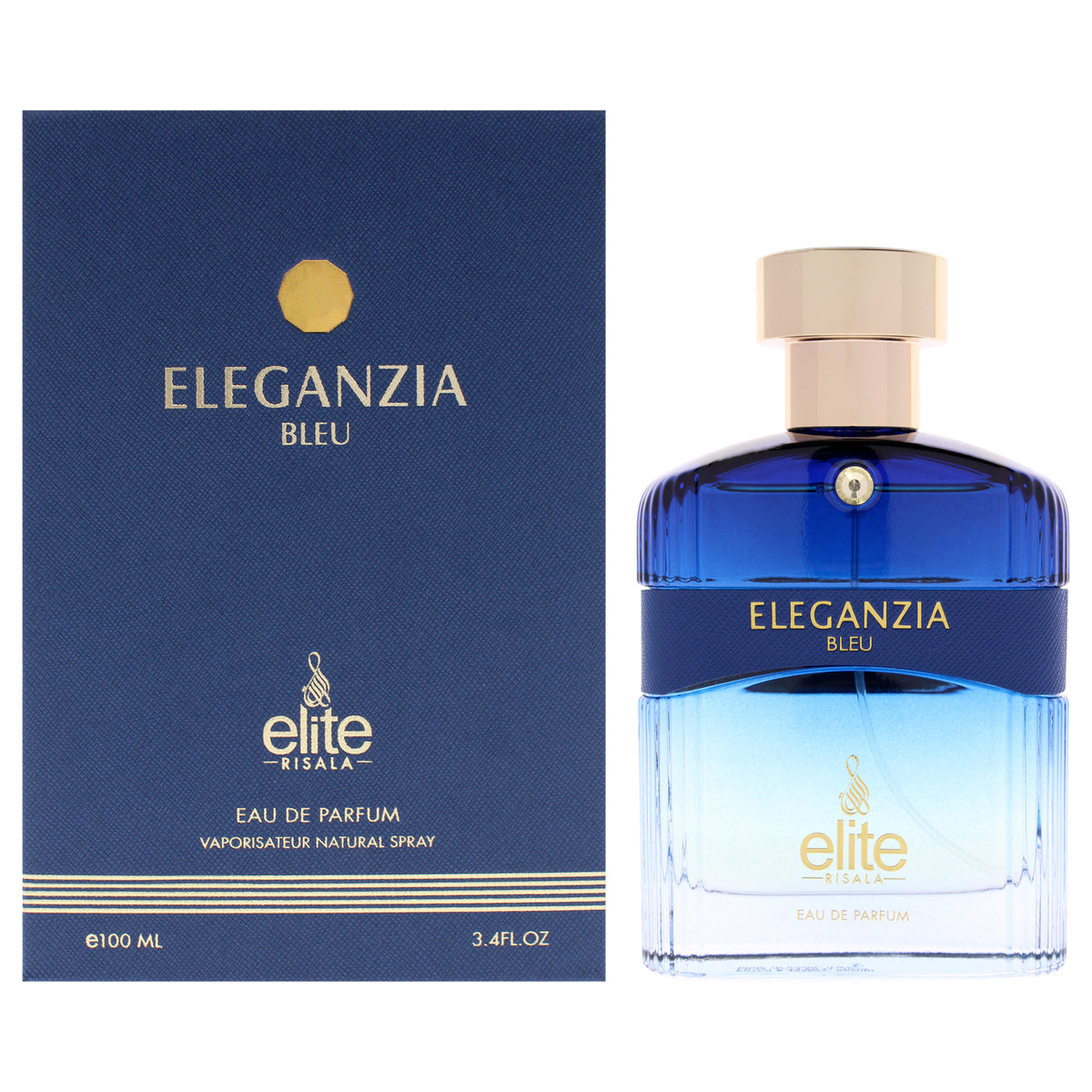 Elite - Eleganzia Bleu by Risala for Unisex - 3.4 oz EDP Spray