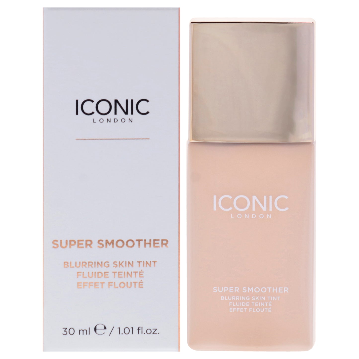 Super Smoother Blurring Skin Tint - Neutral Fair by Iconic London for Women - 1.01 oz Makeup