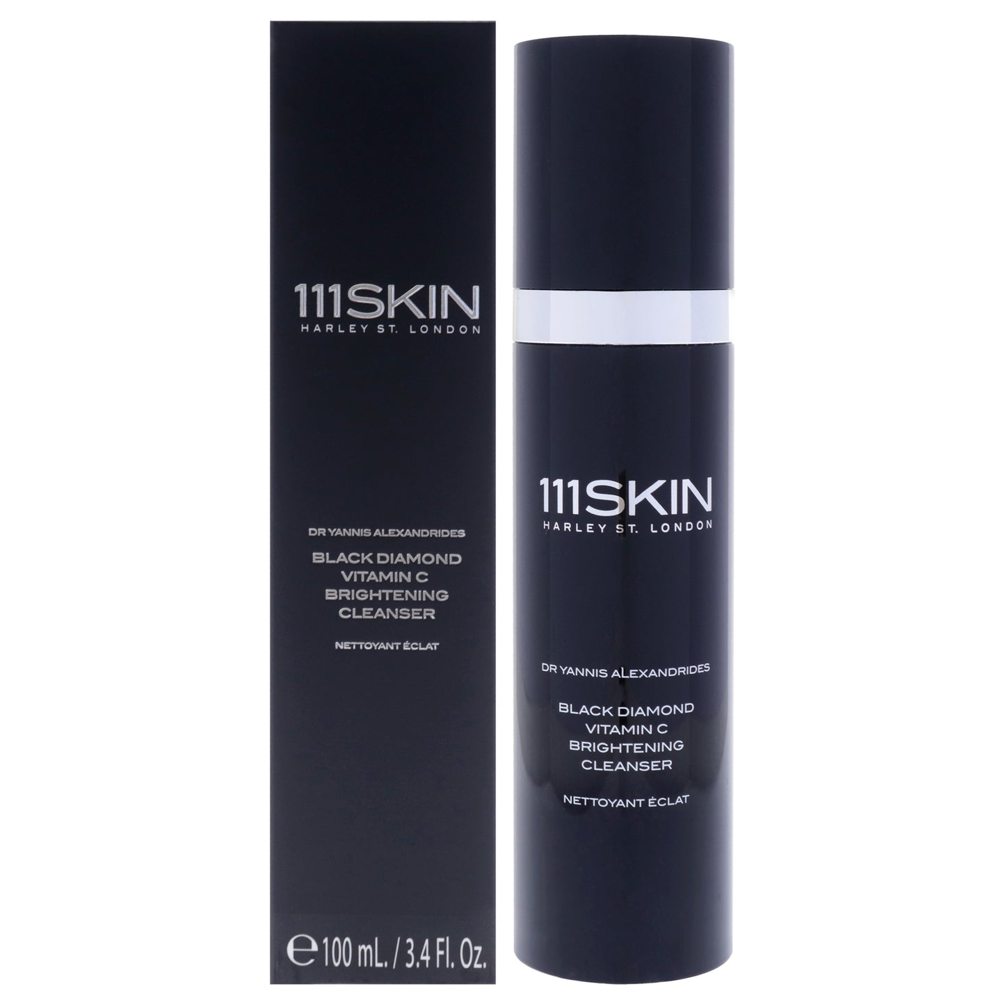 Black Diamond Vitamin C Brightening Cleanser by 111Skin for Unisex - 3.4 oz Cleanser