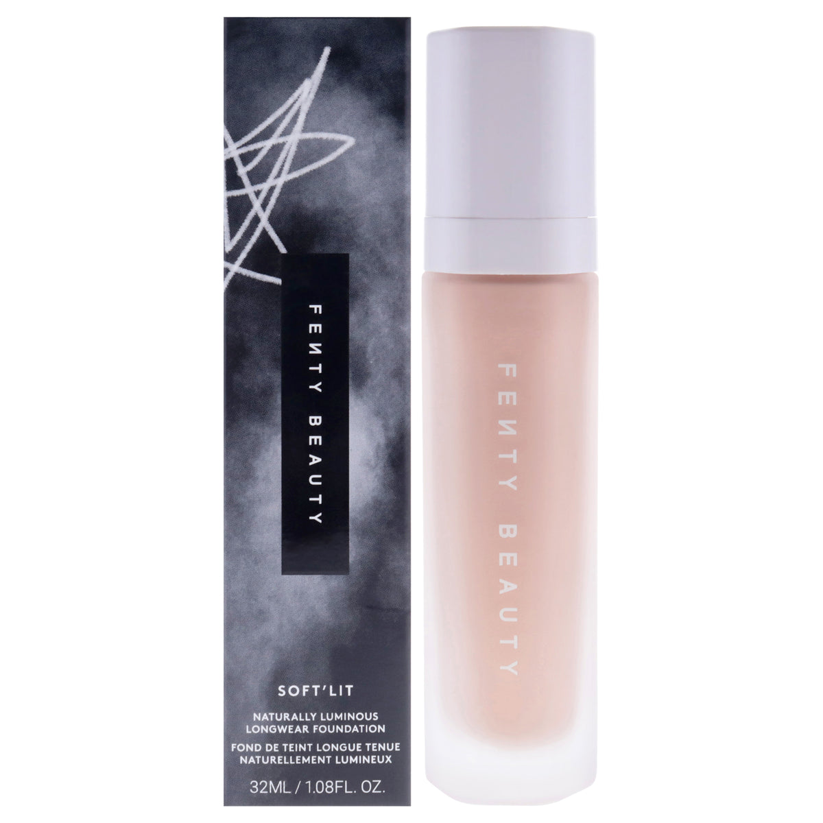Soft Lit Naturally Luminous Longwear Foundation - 170 Light Cool Pink by Fenty Beauty for Women - 1.08 oz Foundation