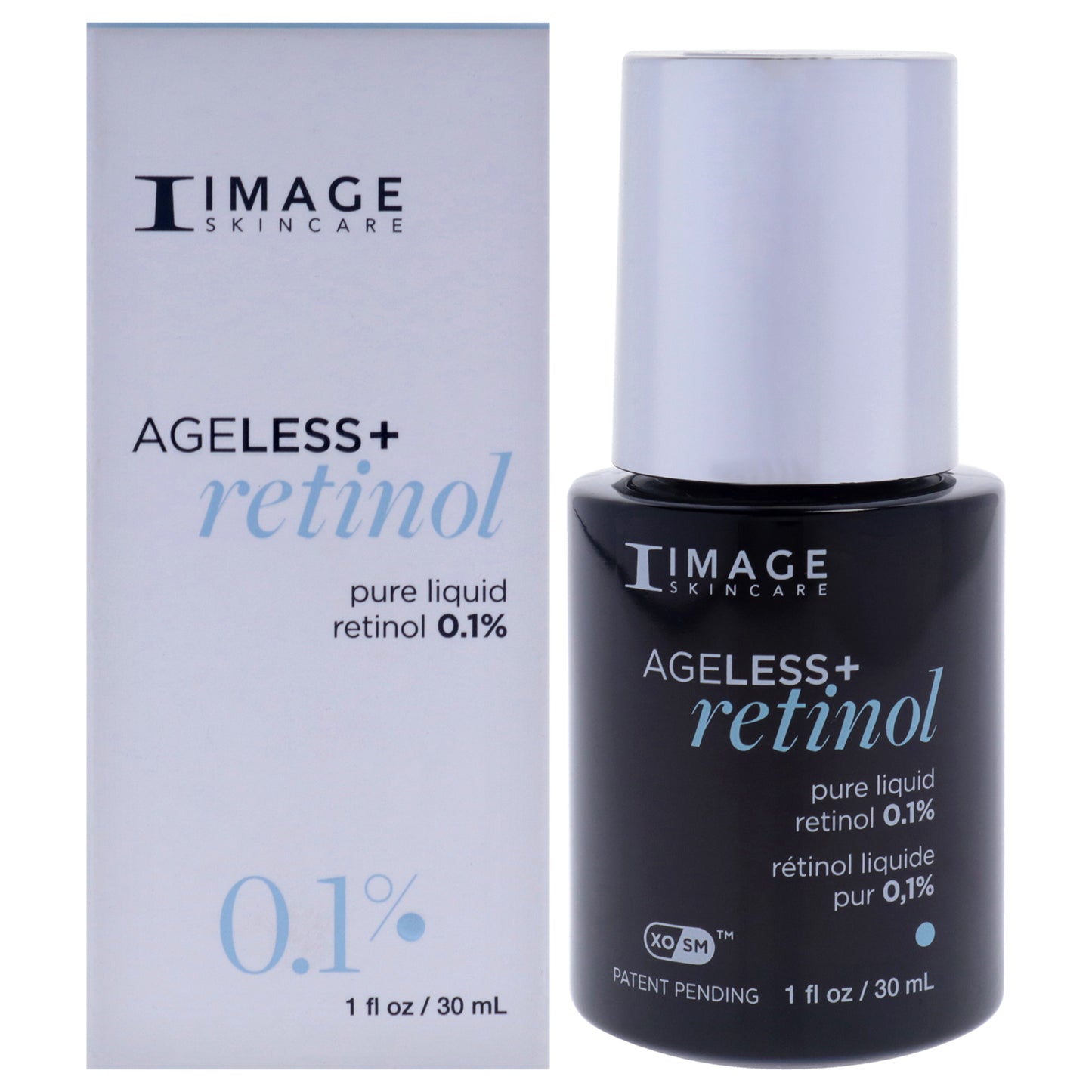 Ageless Plus Retinol Pure Liquid Retinol 0.1 Percent by Image for Unisex - 1 oz Serum
