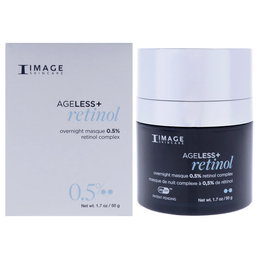 Ageless Plus Overnight Masque 0.5 Percent Retinol Complex by Image for Unisex - 1.7 oz Mask