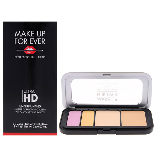 Ultra HD Underpainting Color Correcting Palette - 20 Very Light by Make Up For Ever for Women - 0.2 oz Makeup