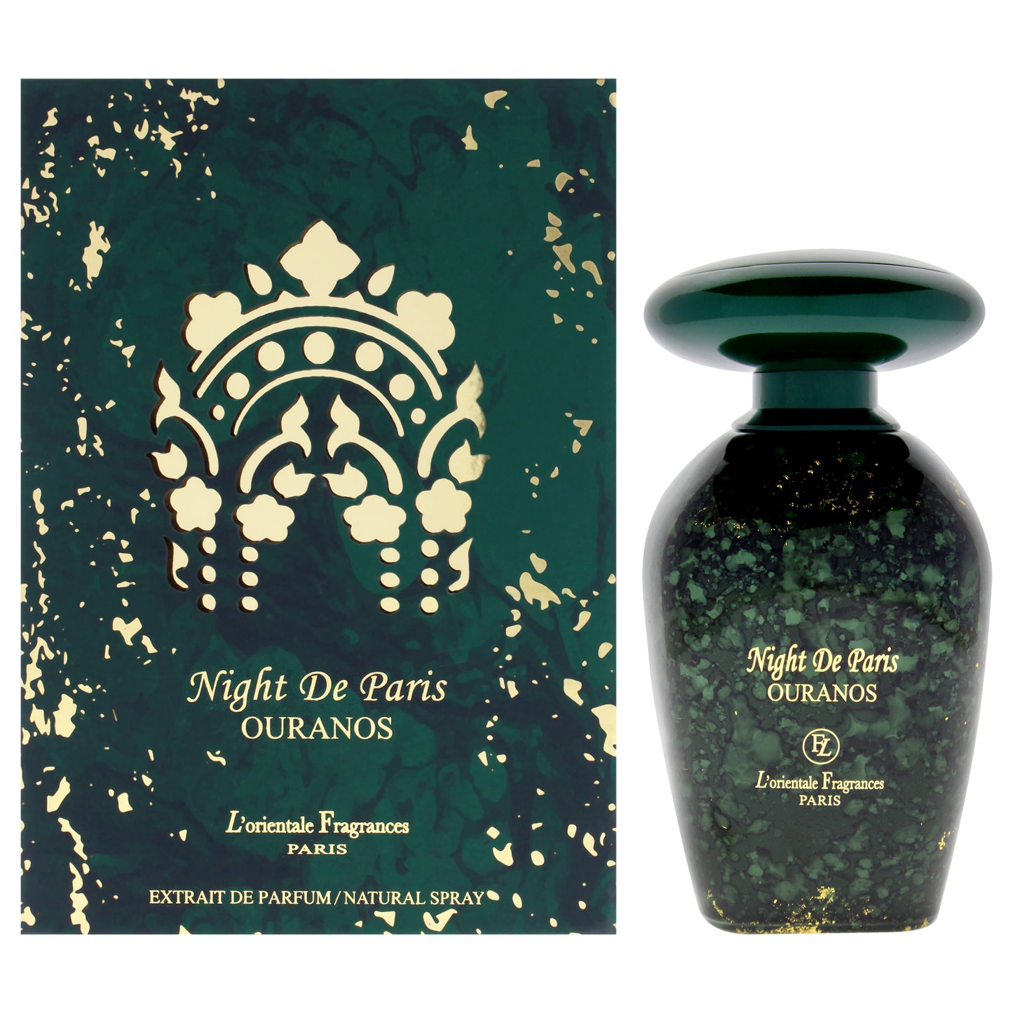 Night De Paris - Ouranos by LOrientale Fragrances for Unisex - 3.3 oz Extrait De Parfum Spray