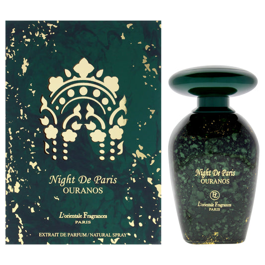 Night De Paris - Ouranos by LOrientale Fragrances for Unisex - 3.3 oz Extrait De Parfum Spray