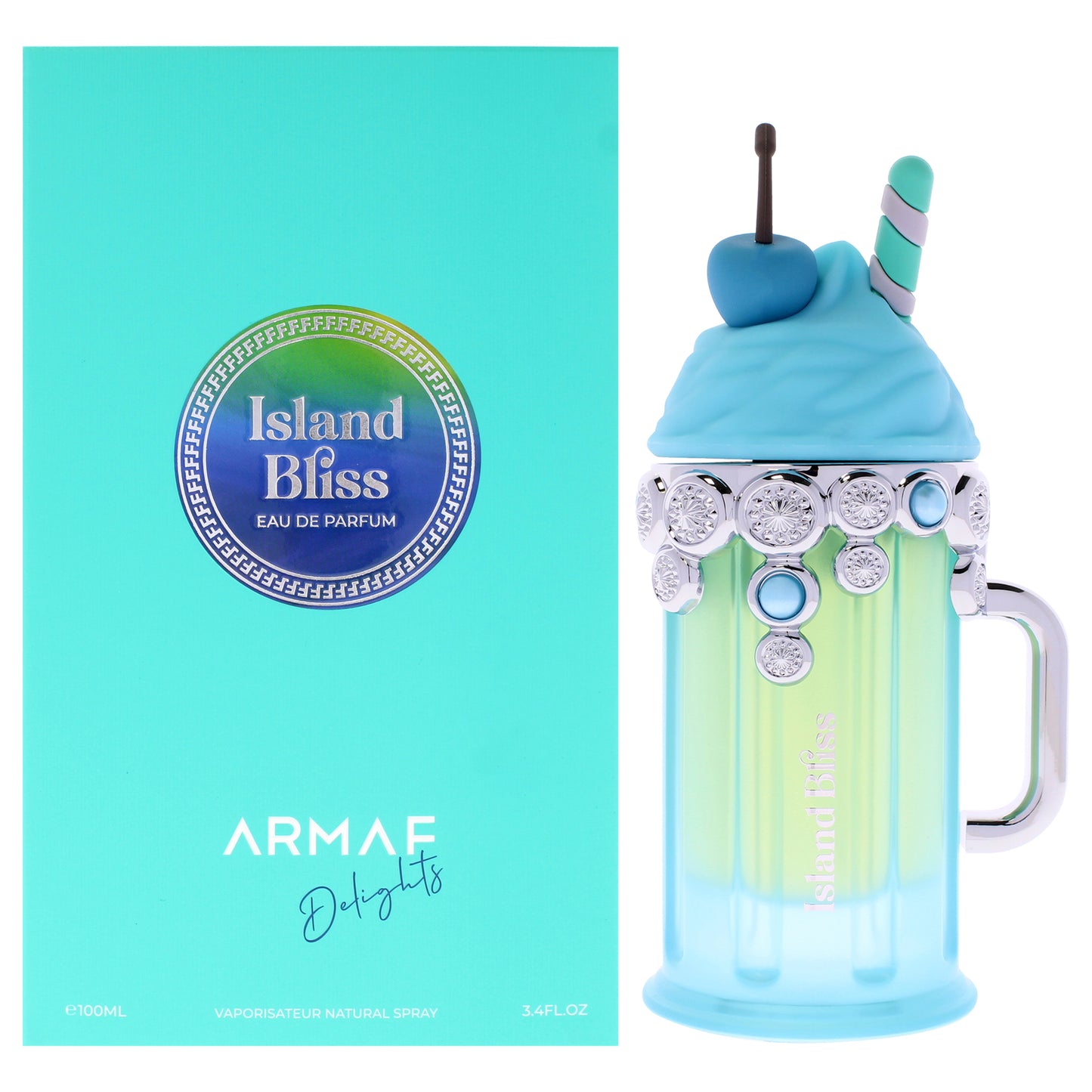 Delights - Island Bliss by Armaf for Men - 3.4 oz EDP Spray